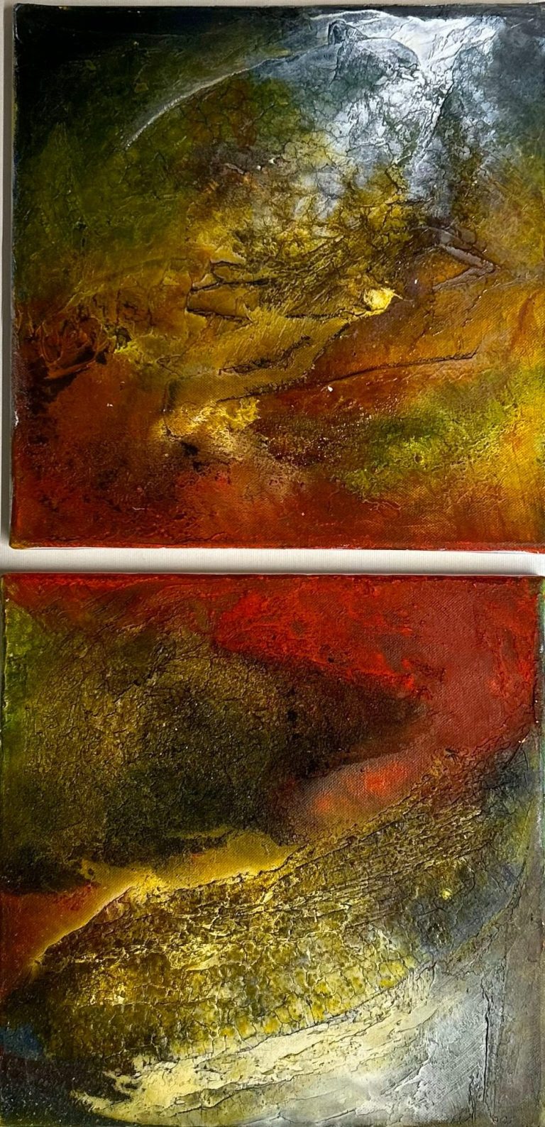 Mixmedia auf Leinwand