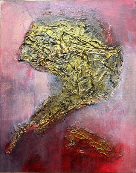 Mixmedia auf Leinwand