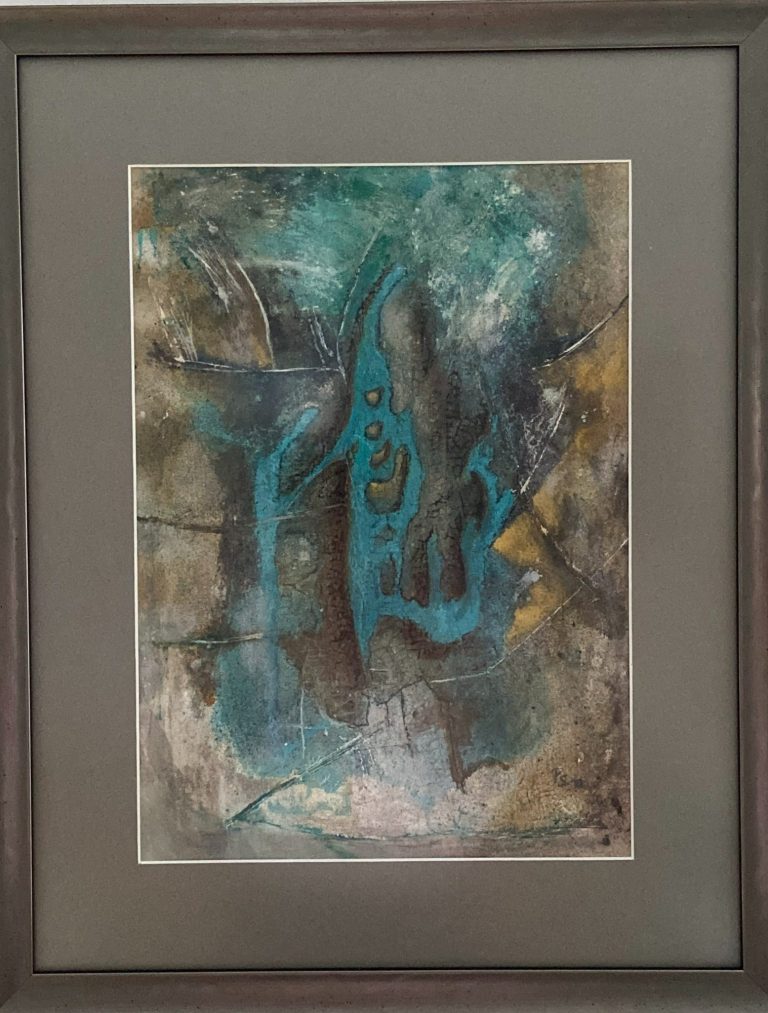 Acryl auf Malpappe