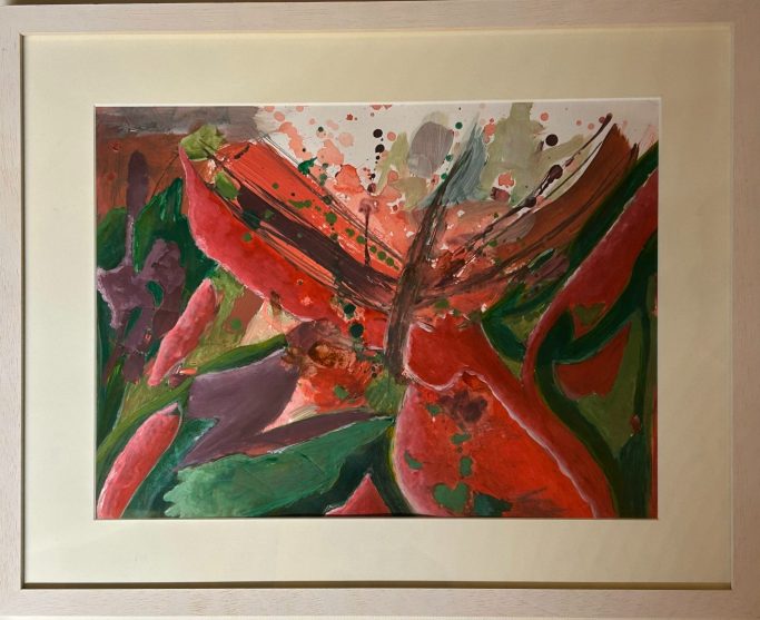 Der Dschungel erwacht 2 /Petra Satorius Acryl auf Papier