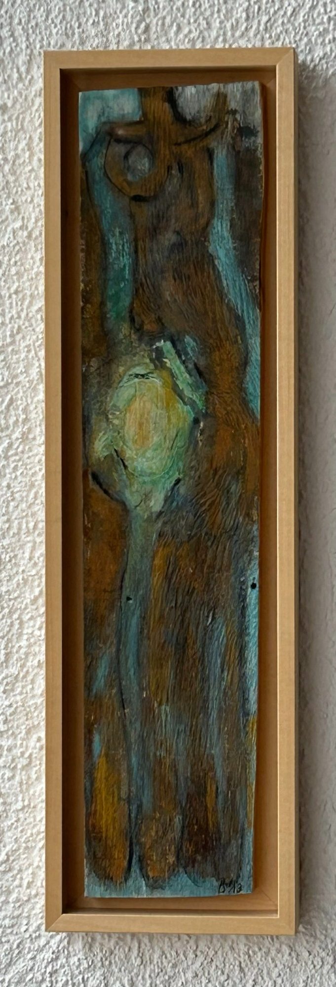 Acryl auf Holz