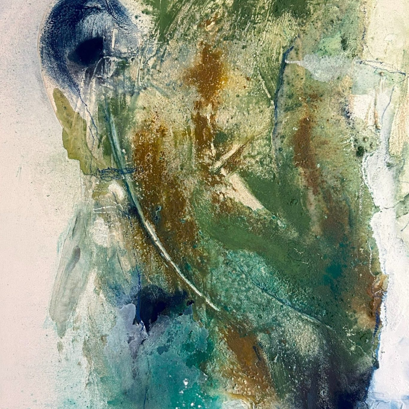 Acryl/Pigment auf Leinwand