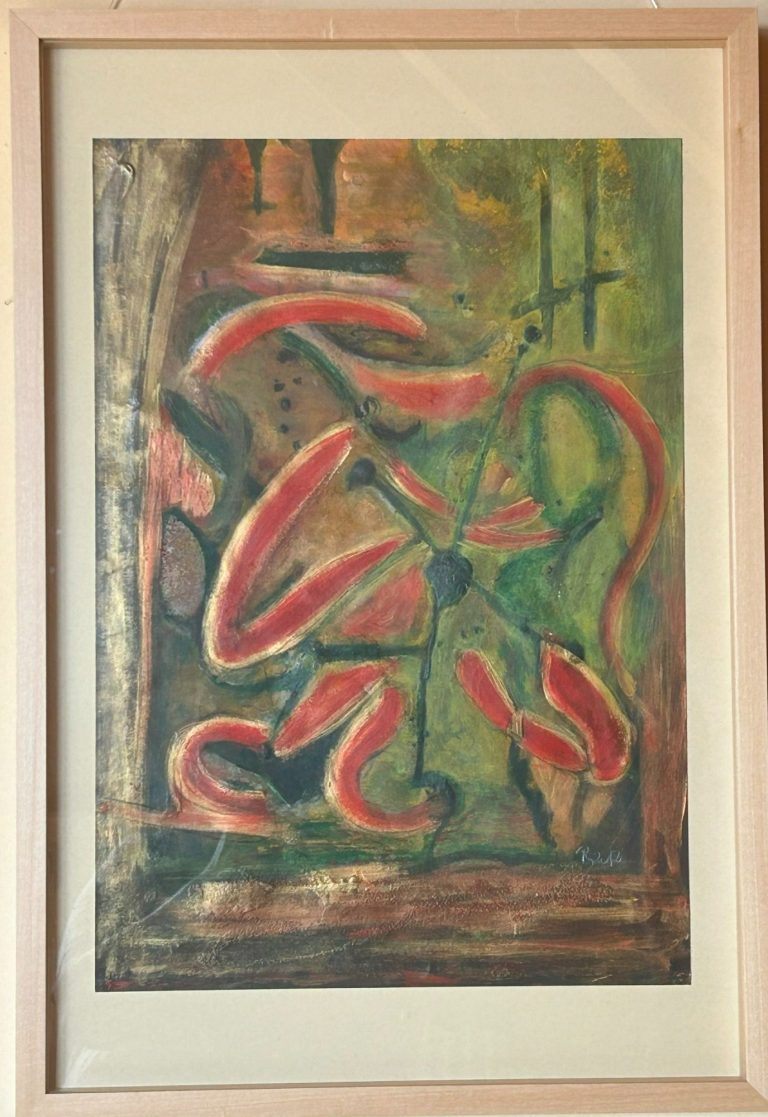 Acryl auf Papier