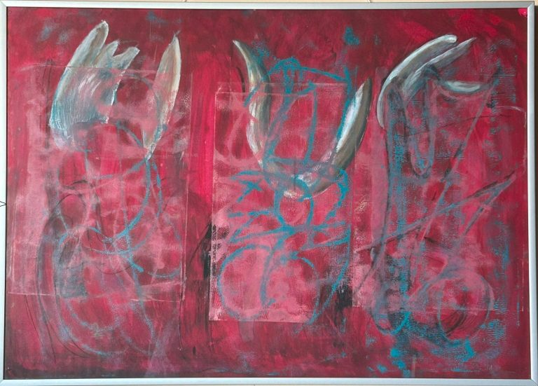 Acryl auf Papier