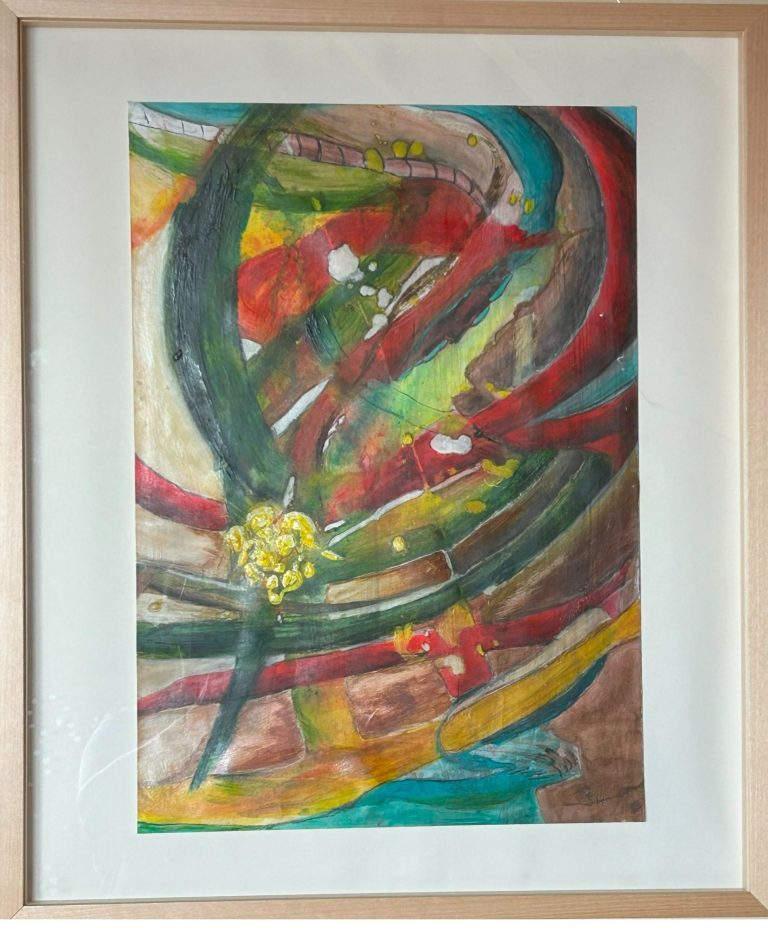 Acryl auf Papier
