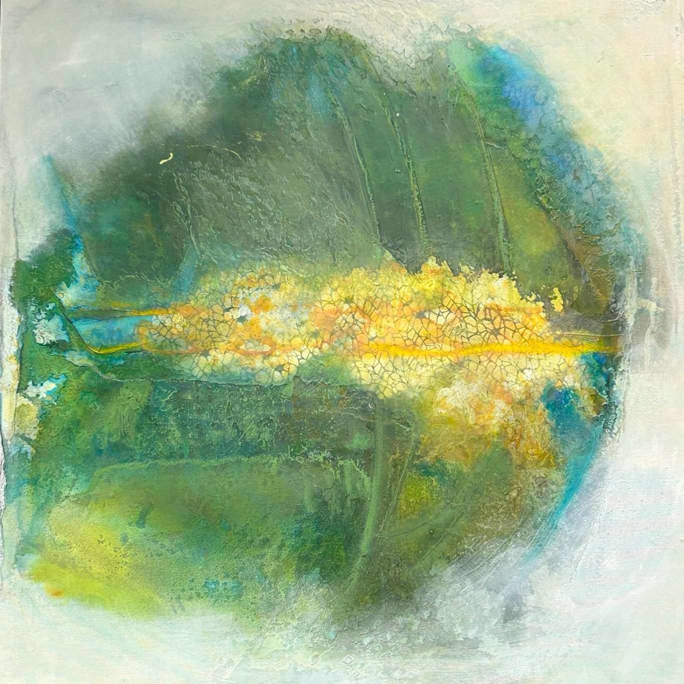 Mixmedia auf Leinwand