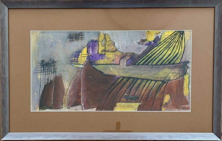Acryl auf papier