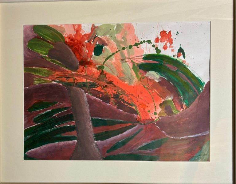 Der Dschungel erwacht 1/Petra Satorius Acryl auf papier