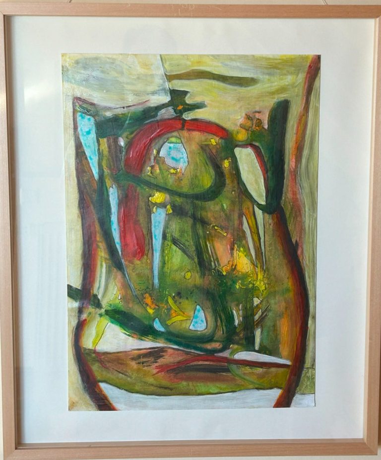 Acryl auf Papier
