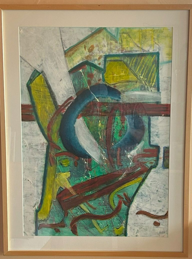 Acryl auf Papier