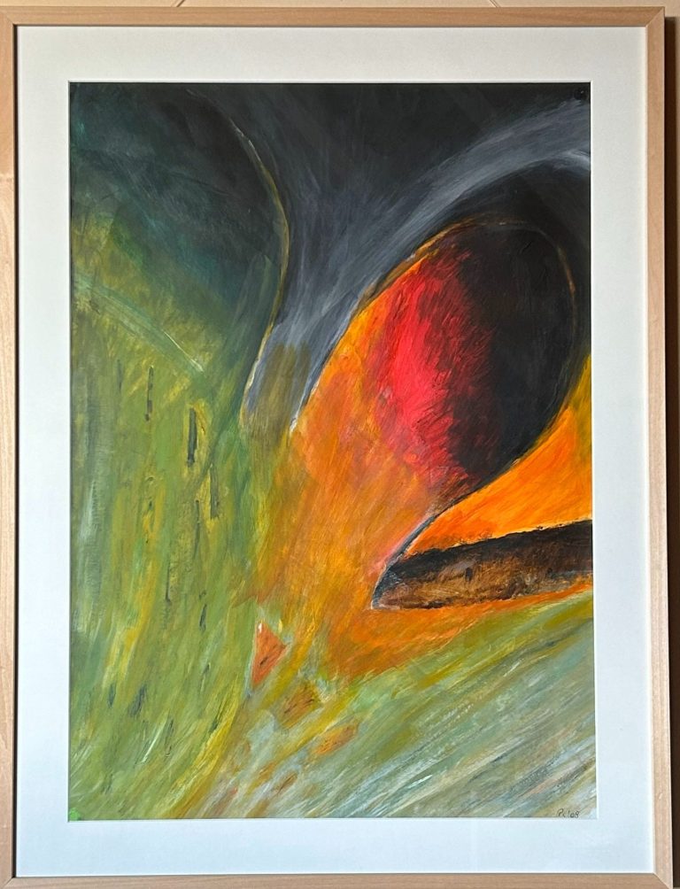 Acryl auf Papier