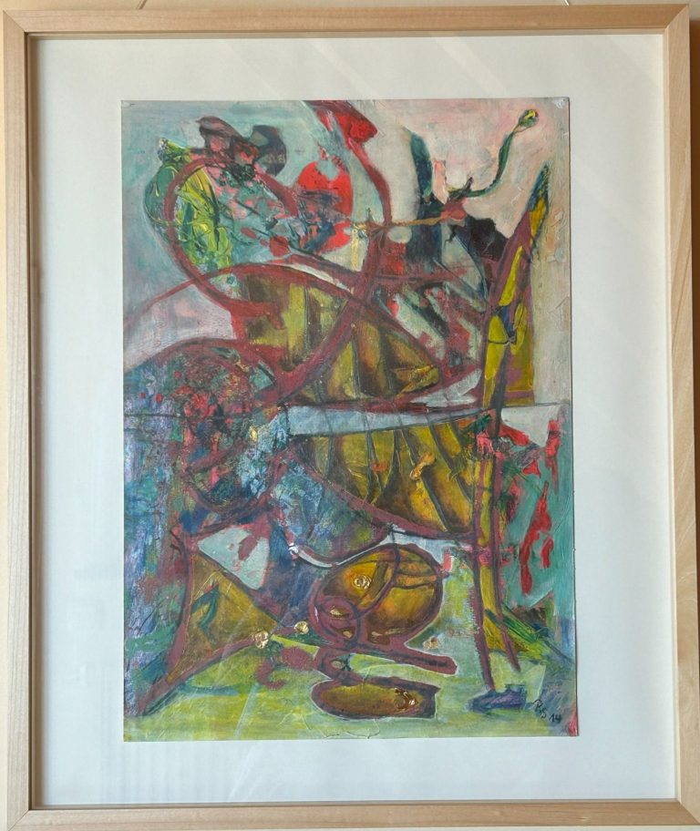 Acryl auf Papier